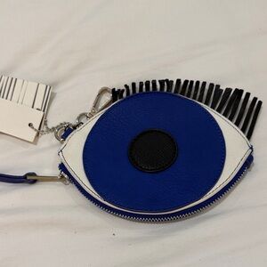 Lucky eye Coin pouch/ wristlet